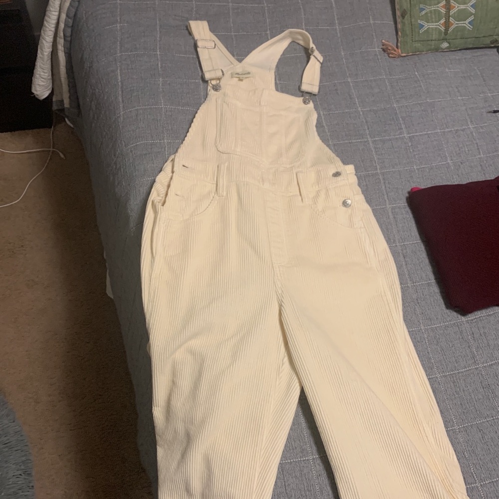 Madewell corduroy overalls